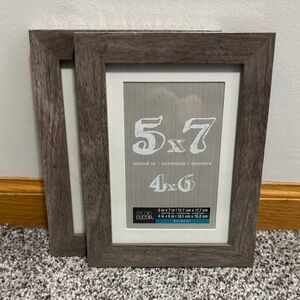 Studio Decor Rustic Gray Picture Frame (Set of 2)